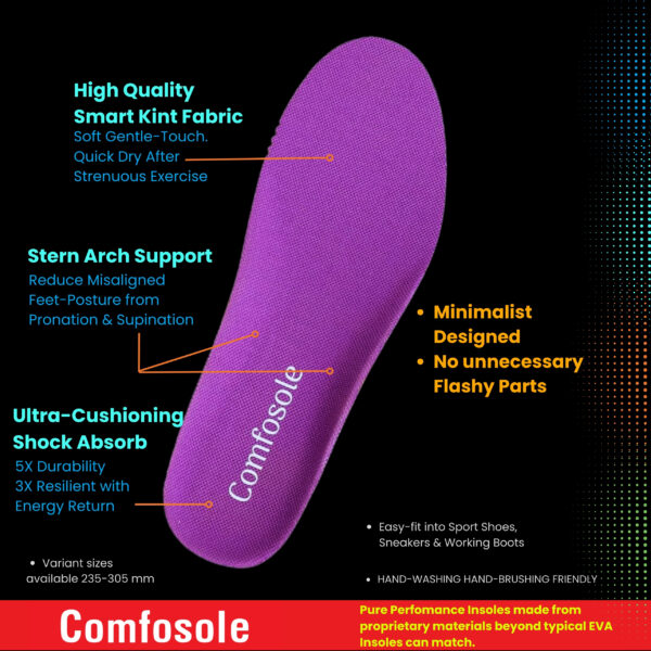 Comfosole แผ่นรองเท้า - Image 10